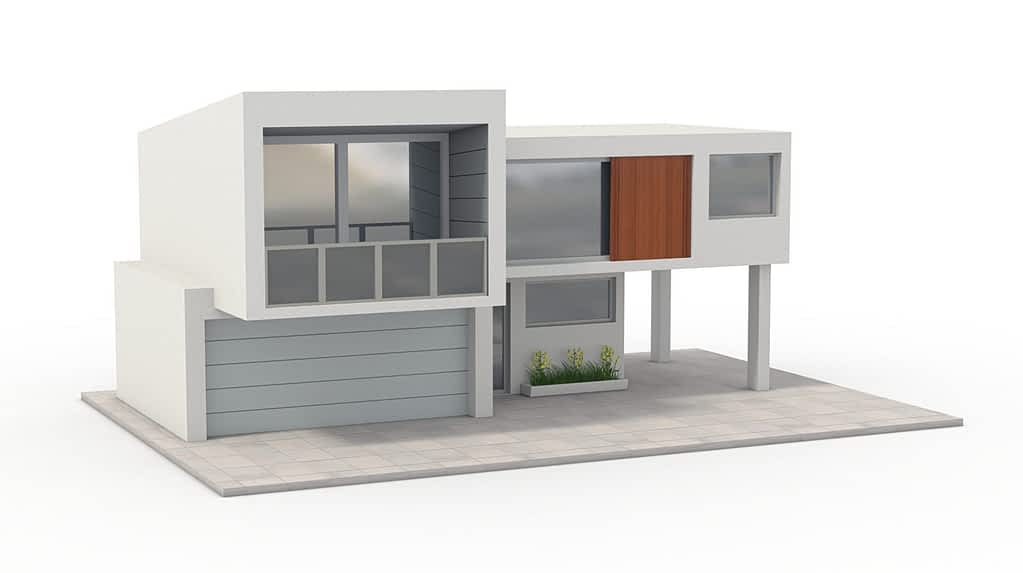 Merancang Rumah Minimalis 2 Lantai Simple Elegan